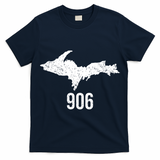 Upper Peninsula Up 906 Yooper Pride Michigan Roots Gift T-Shirt