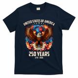 United States 250 Years 1776-2026  Fireworks Eagle T-Shirt