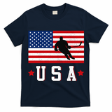 USA Hockey Winter Sports Games T-Shirt