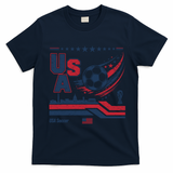 USA Soccer Fan Gear Capitol T-Shirt - Navy Blue