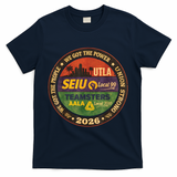 Union Strog Labor Movement UTLA T-Shirt - Navy