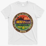 Union Strog Labor Movement UTLA T-Shirt - White