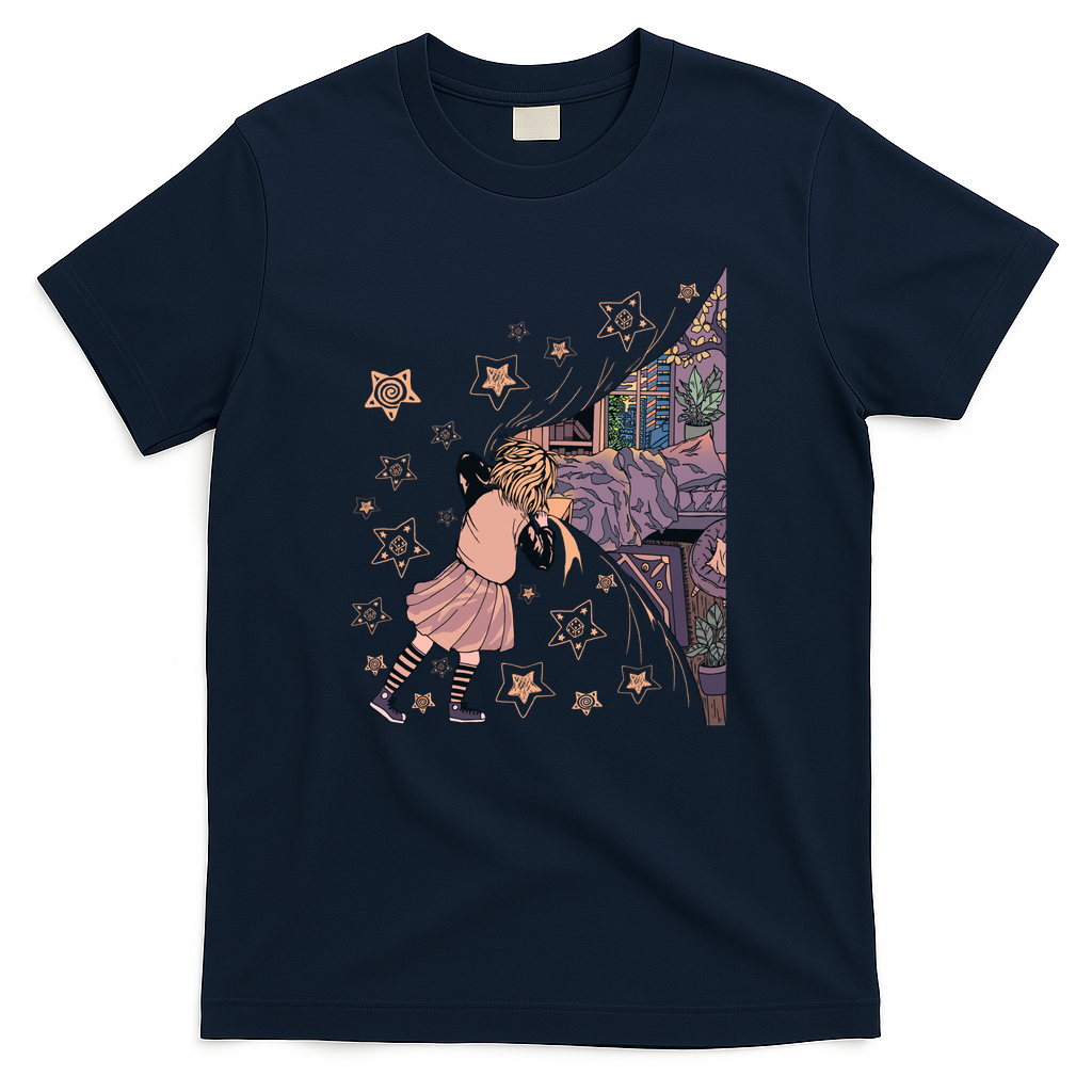 Unveiling Serenity - Navy