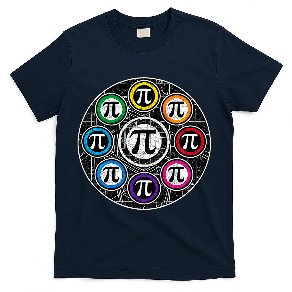 Ultimate Symbol Pi Day T-Shirt - Navy