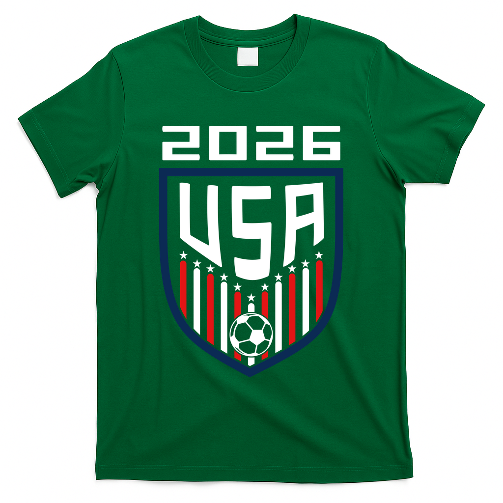 USA Soccer Player 2026 Fan T-Shirt