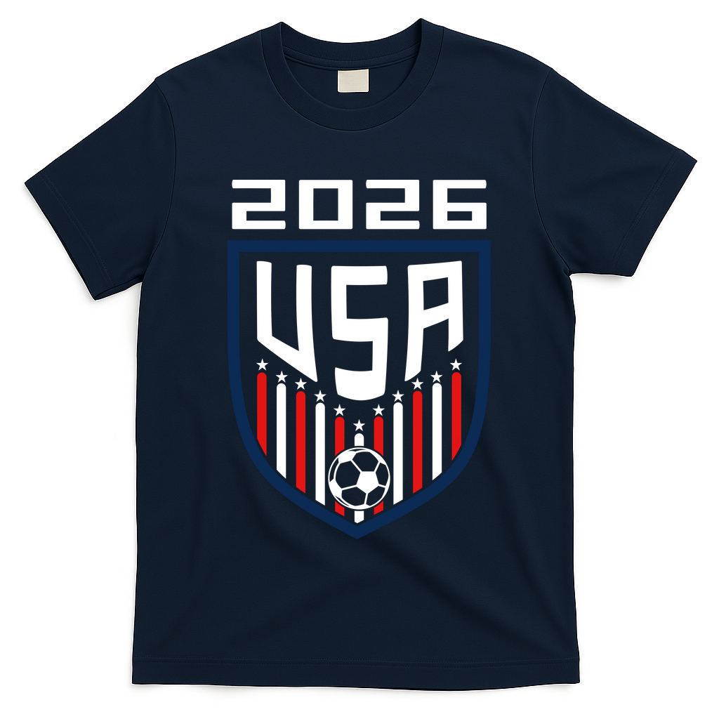 USA Soccer Player 2026 Fan T-Shirt
