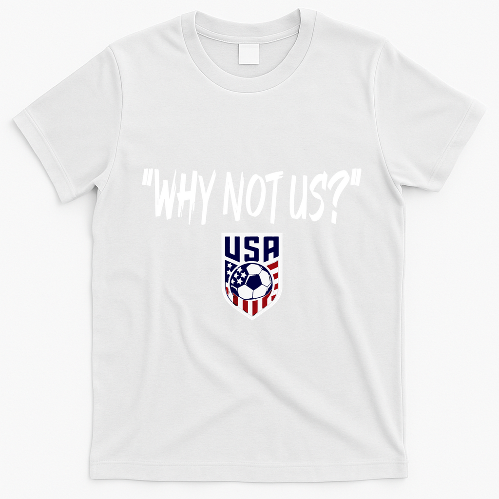 U.S. Soccer USA Why Not Us T-Shirt - White