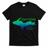 Up Upper Peninsula Michigan Ombre Yoopers 906 T-Shirt