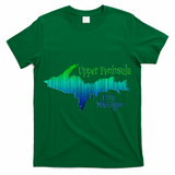 Up Upper Peninsula Michigan Ombre Yoopers 906 T-Shirt