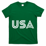 Usa Vintage Patriotic Logo T-Shirt
