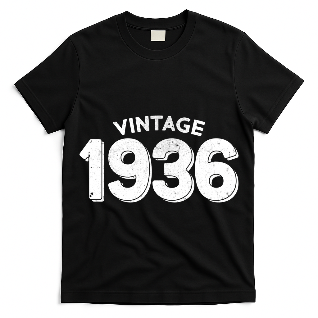Vintage 1936 Celebrate 90th Birthday T-Shirt