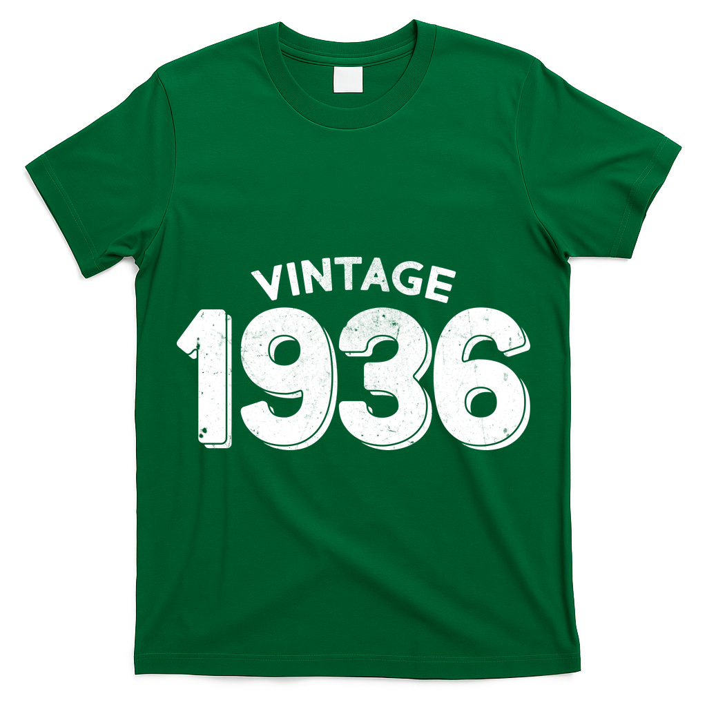 Vintage 1936 Celebrate 90th Birthday T-Shirt
