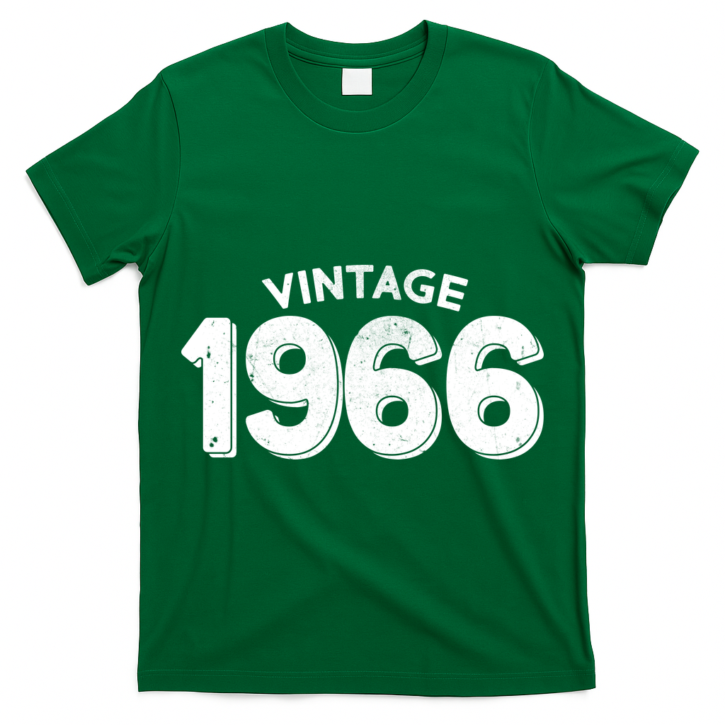 Vintage 1966 Celebrate 60th Birthday T-Shirt