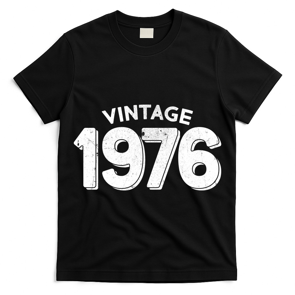 Vintage 1976 Celebrate 50th Birthday T-Shirt