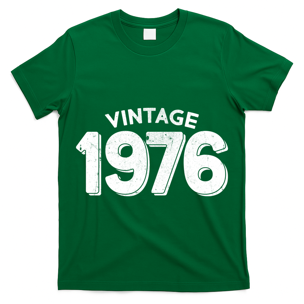 Vintage 1976 Celebrate 50th Birthday T-Shirt
