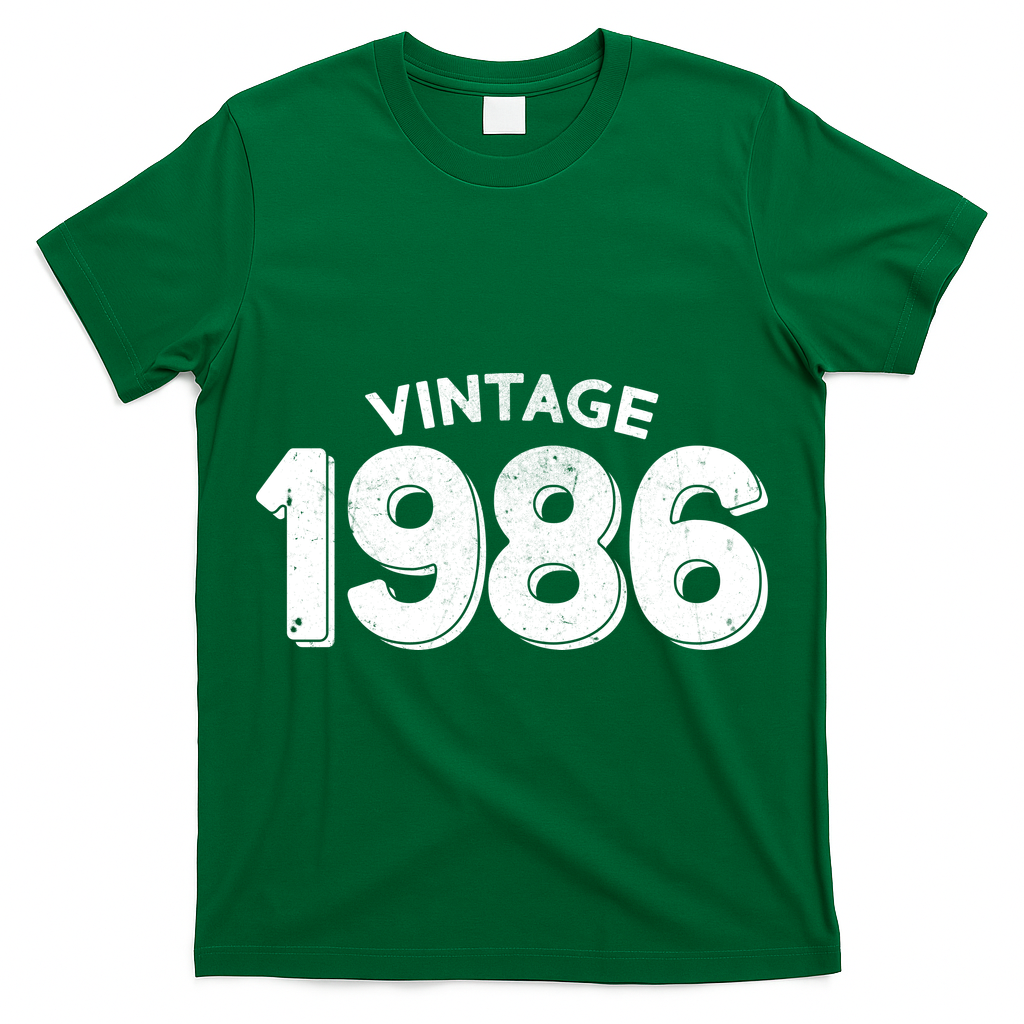 Vintage 1986 Celebrate 40th Birthday T-Shirt