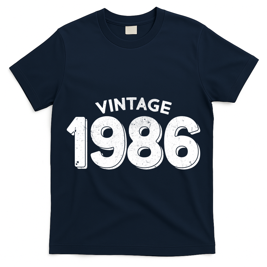 Vintage 1986 Celebrate 40th Birthday T-Shirt