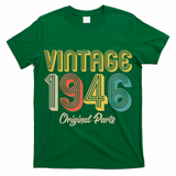 Vintage 1946 Original Parts Retro 80th Birthday  T-Shirt
