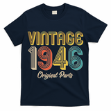 Vintage 1946 Original Parts Retro 80th Birthday  T-Shirt