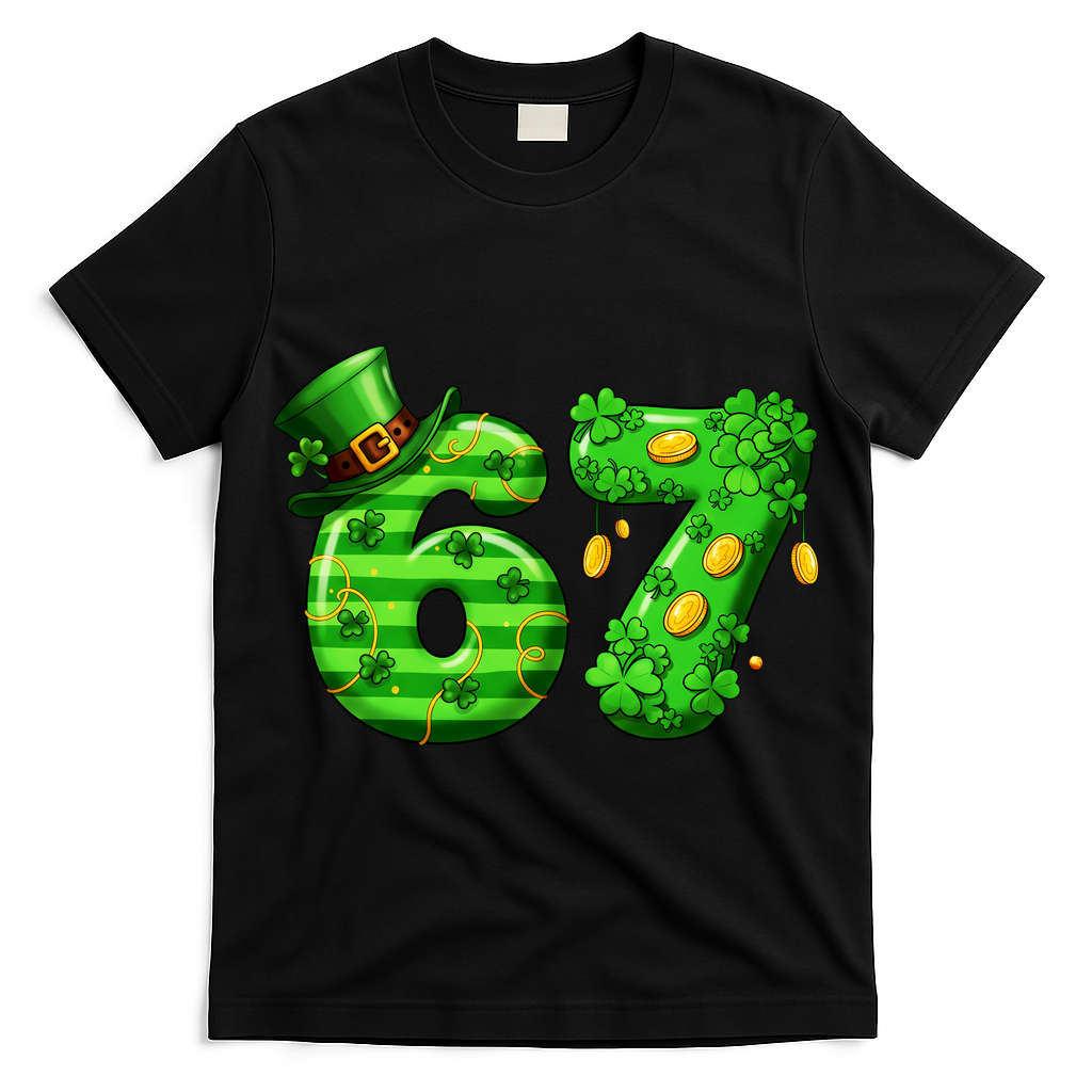 Viral 67 St Patrick's Day 6-7 Meme Irish T-Shirt