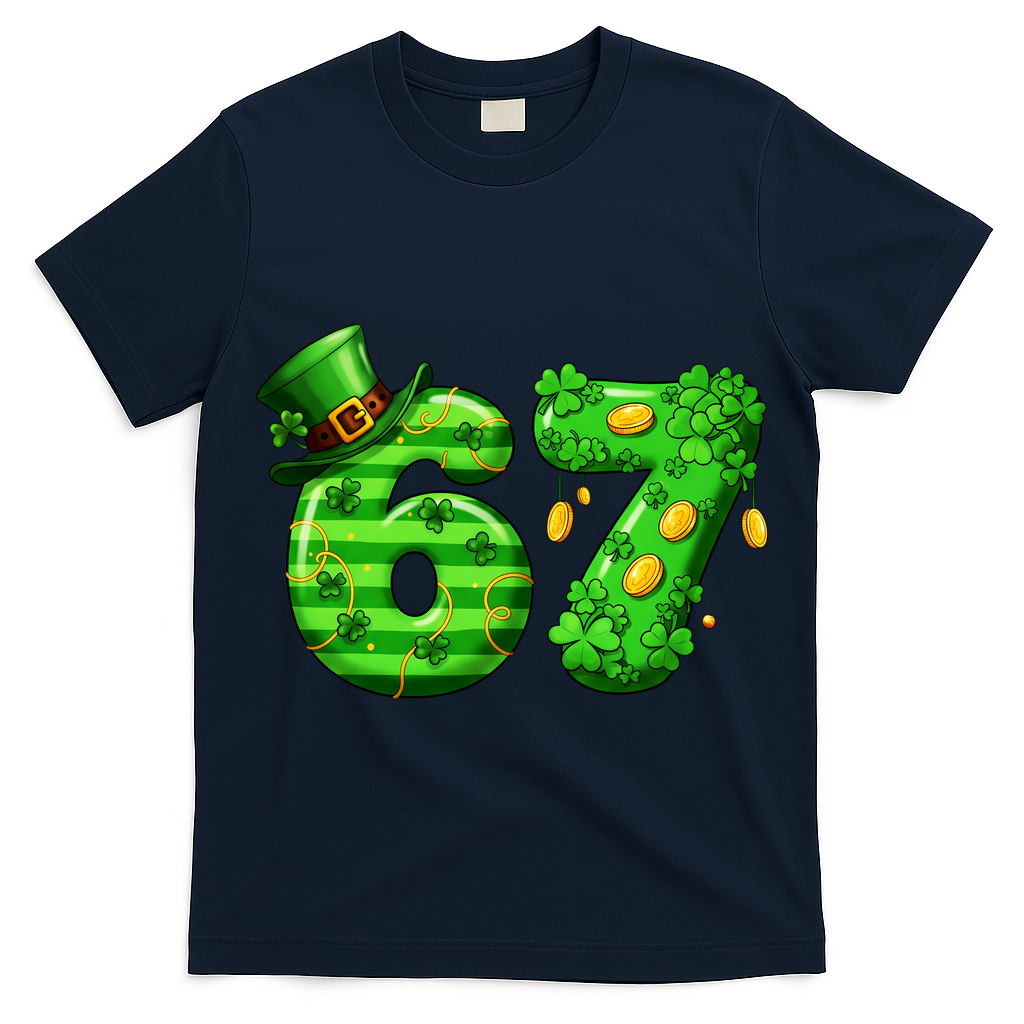 Viral 67 St Patrick's Day 6-7 Meme Irish T-Shirt