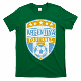 Vintage Argentina Football Soccer T-Shirt - Irish Green