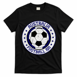 Vintage Australia Football 1911 Soccer Apparel T-Shirt - Black