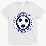 Vintage Australia Football 1911 Soccer Apparel T-Shirt - White