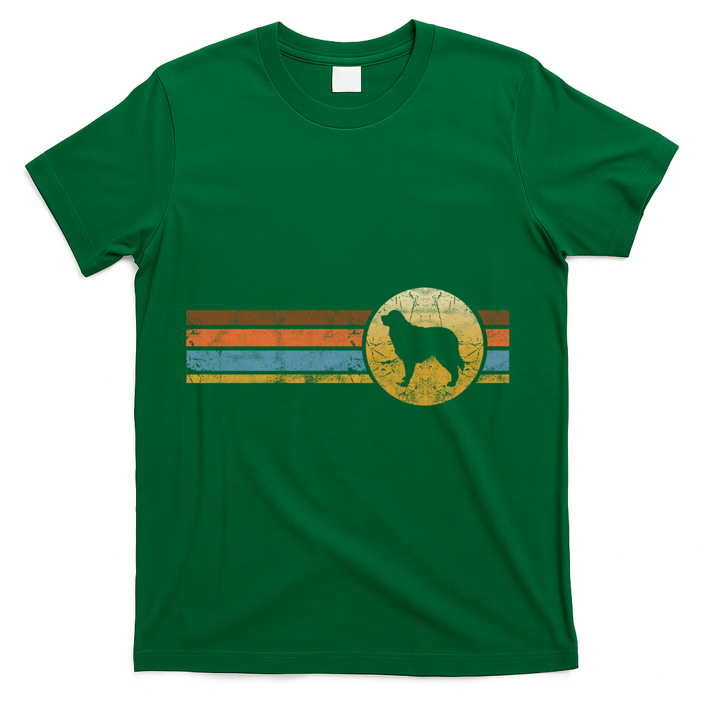 Vintage Australian Shepherd Dog Breed Retro Animal Rescue Gift T-Shirt - Green