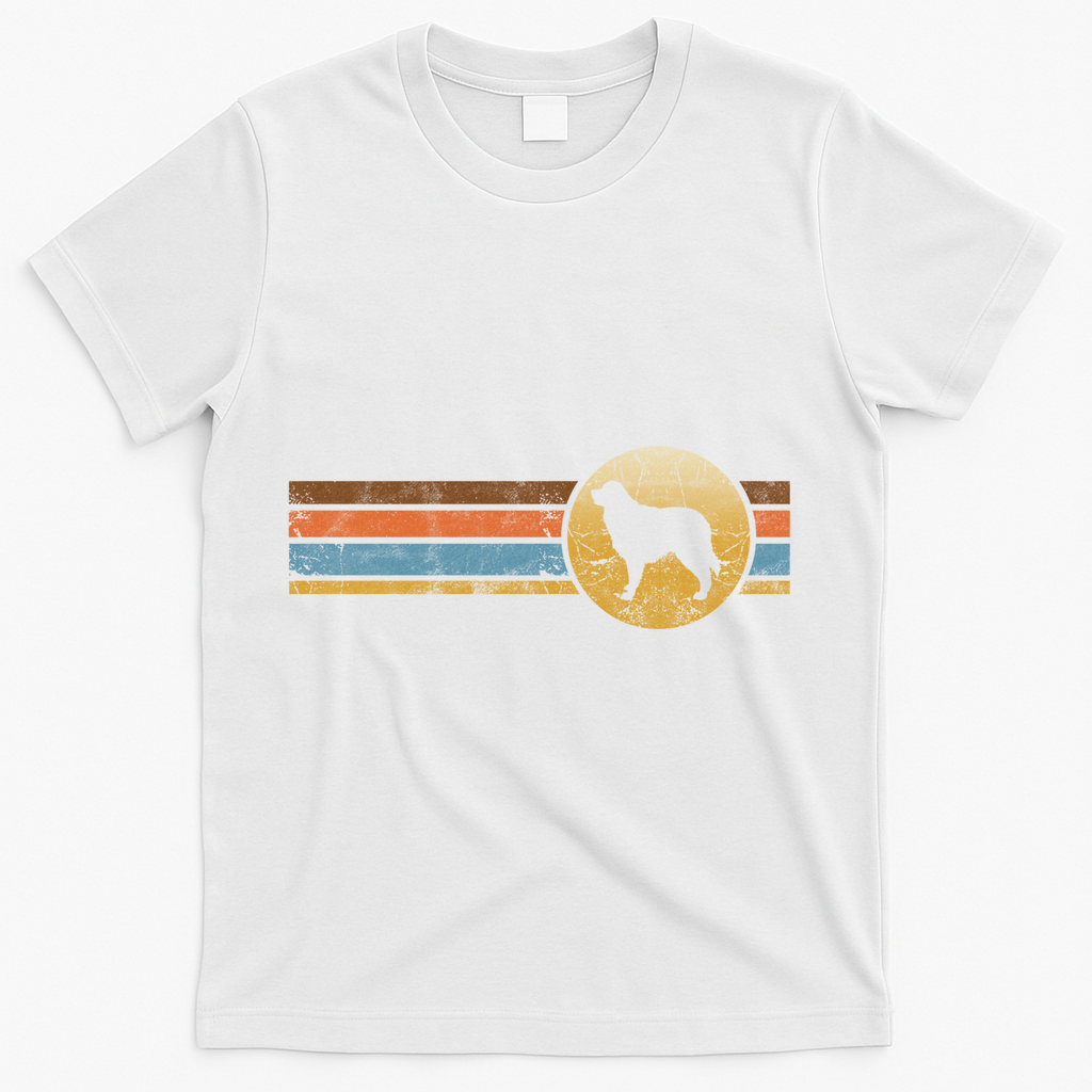 Vintage Australian Shepherd Dog Breed Retro Animal Rescue Gift T-Shirt - White