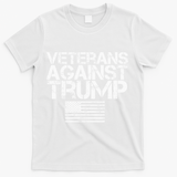 Veterans Against Trump  T-Shirt - White