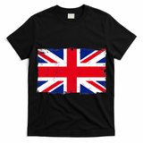 Vintage British Flag Heritage Distressed T-Shirt