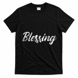 Vintage Blessing In Disguise Halloween Costume T-Shirt - Black