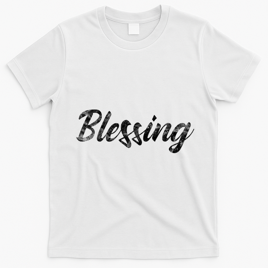 Vintage Blessing In Disguise Halloween Costume T-Shirt - White