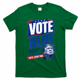 Vote Blue Our Democracy Rights Future Anti Trump T-Shirt - Irish Green