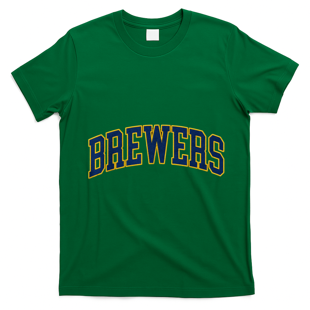 Vintage Brewers Retro Classic Sports Fan Gift T-Shirt - Irish Green