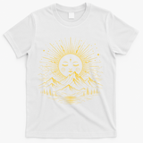 Vintage Boho Sun T-Shirt - White