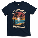 Vintage California Dreamin T-Shirt - Navy