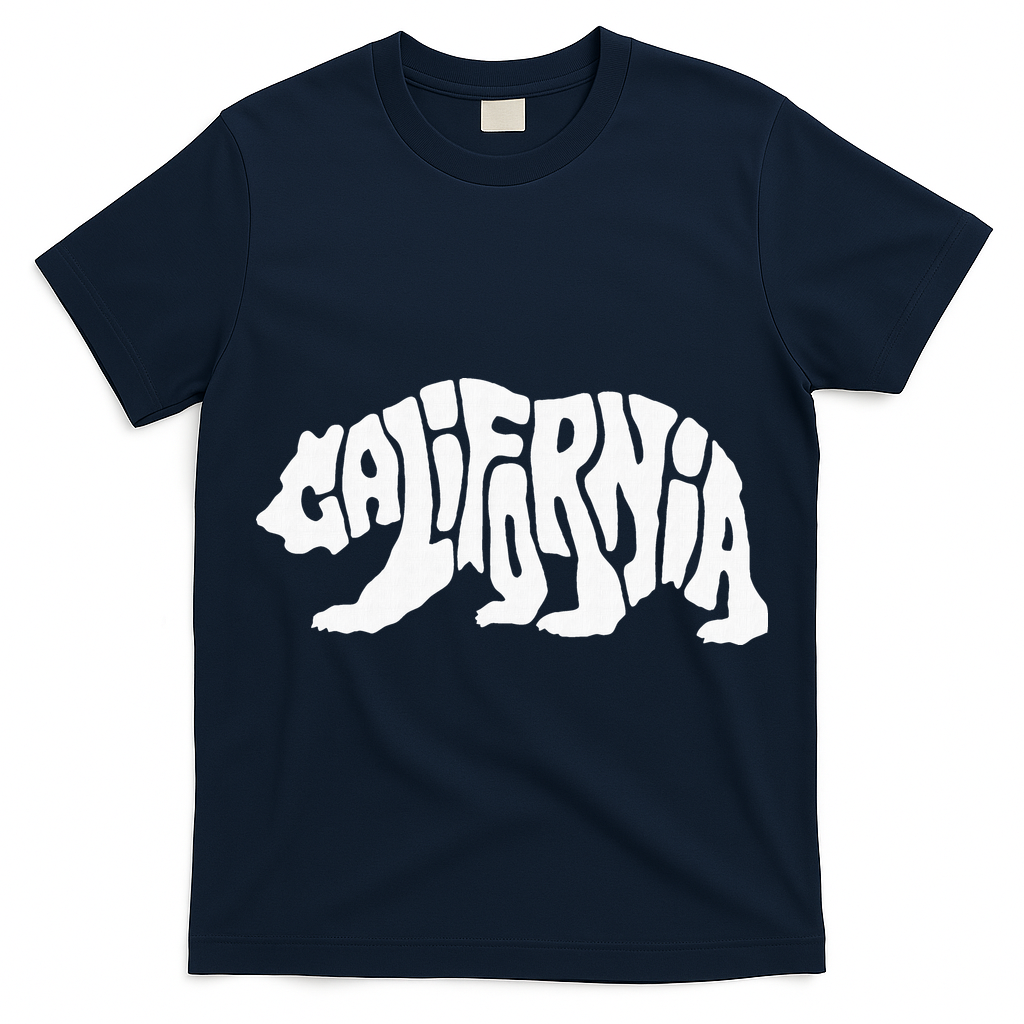 Vintage California Republic Cali Life Home State Cal T-Shirt