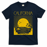 Vintage California Rising Sun T-Shirt - Navy
