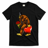Valentines Day Bigfoot Sasquatch Lover T-Shirt