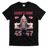Vintage Daddys Home Trump 4547 Inauguration Day 2025 T-Shirt - Black