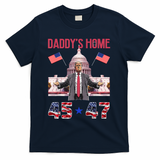 Vintage Daddys Home Trump 4547 Inauguration Day 2025 T-Shirt - Navy