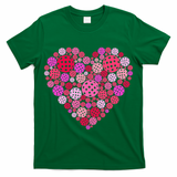 Valentines Day Pickleball Heart Love Pickleball T-Shirt