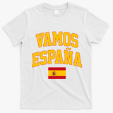 Vamos Espana Flag Spain Pride Spanish T-Shirt - White
