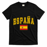 Vintage España Spanish Culture Enthusiasts T-Shirt - Black