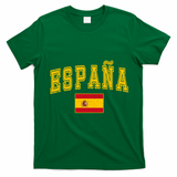 Vintage España Spanish Culture Enthusiasts T-Shirt - Irish Green