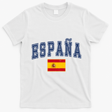 Vintage España Spanish Culture Enthusiasts T-Shirt - White