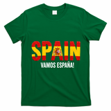 Vamos España! Spain Warm Up Soccer Espana T-Shirt - Irish Green