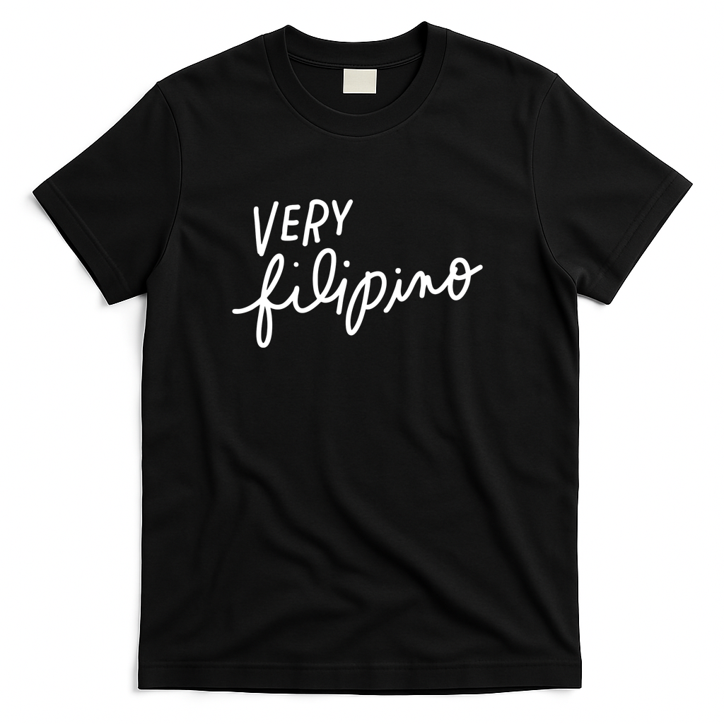 Very Filipino white - Black
